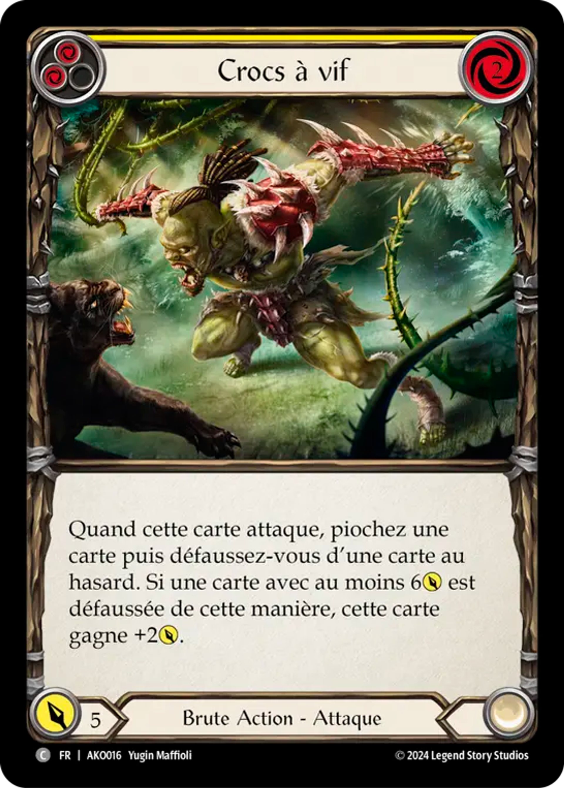 Crocs à vif — Armory Deck - Kayo, Armed and Dangerous — Flesh and Blood