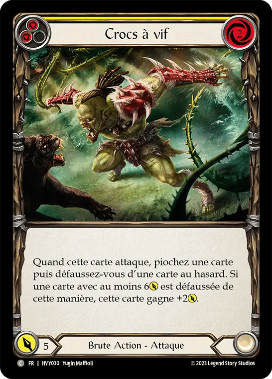 Crocs à vif — Heavy Hitters — Flesh and Blood