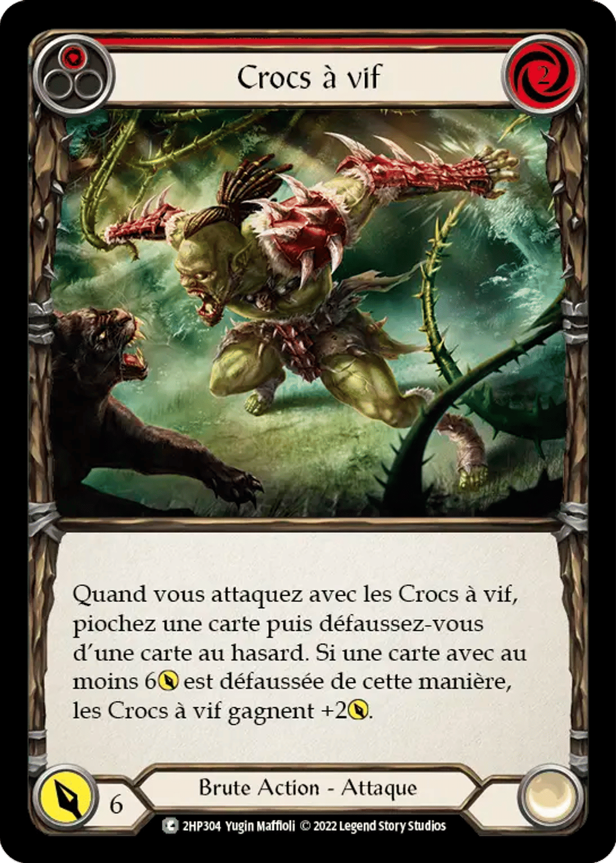 Crocs à vif from History Pack 2 - Black Label - Flesh and Blood