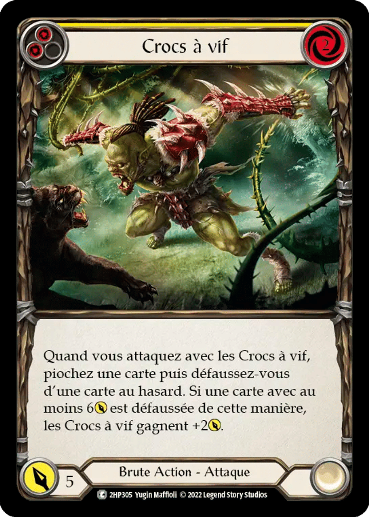 Crocs à vif from History Pack 2 - Black Label - Flesh and Blood