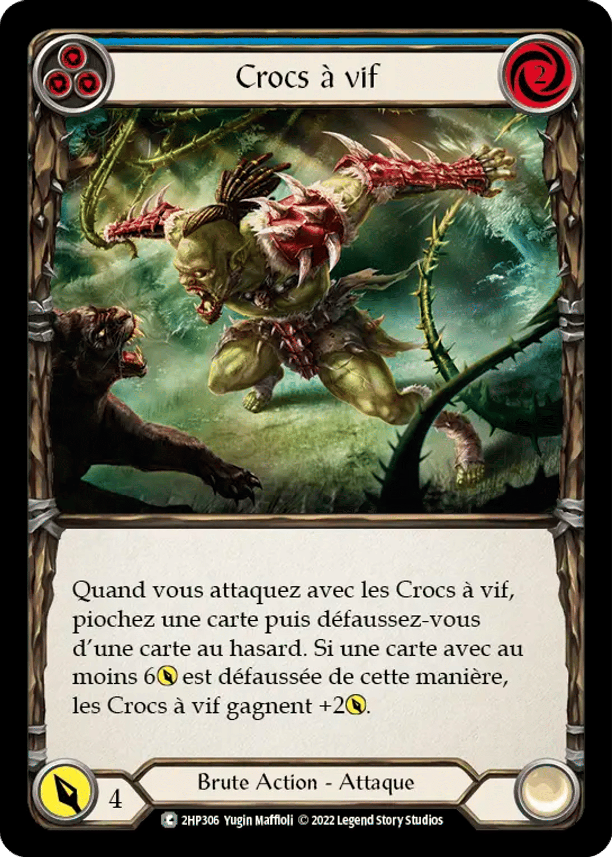 Crocs à vif from History Pack 2 - Black Label - Flesh and Blood