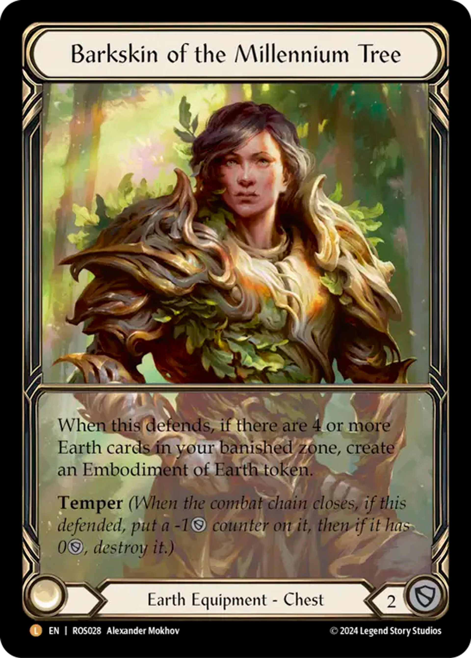 Barkskin of the Millennium Tree — Rosetta — Flesh and Blood