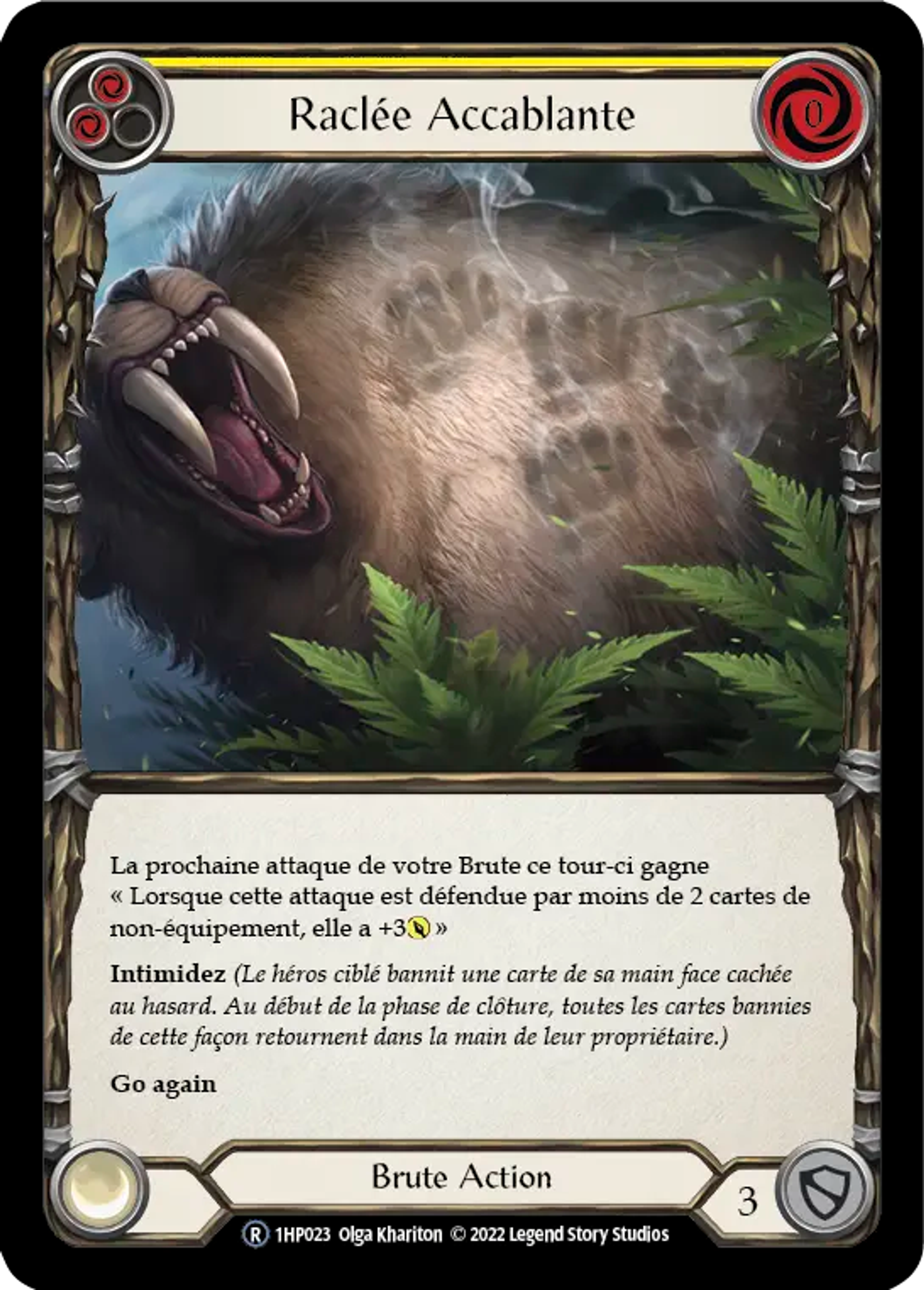 Raclée Accablante — History Pack 1 - Black Label — Flesh and Blood