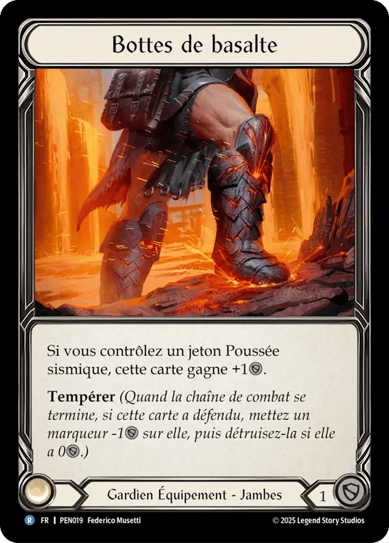 Basalt Boots — Compendium of Rathe — Flesh and Blood