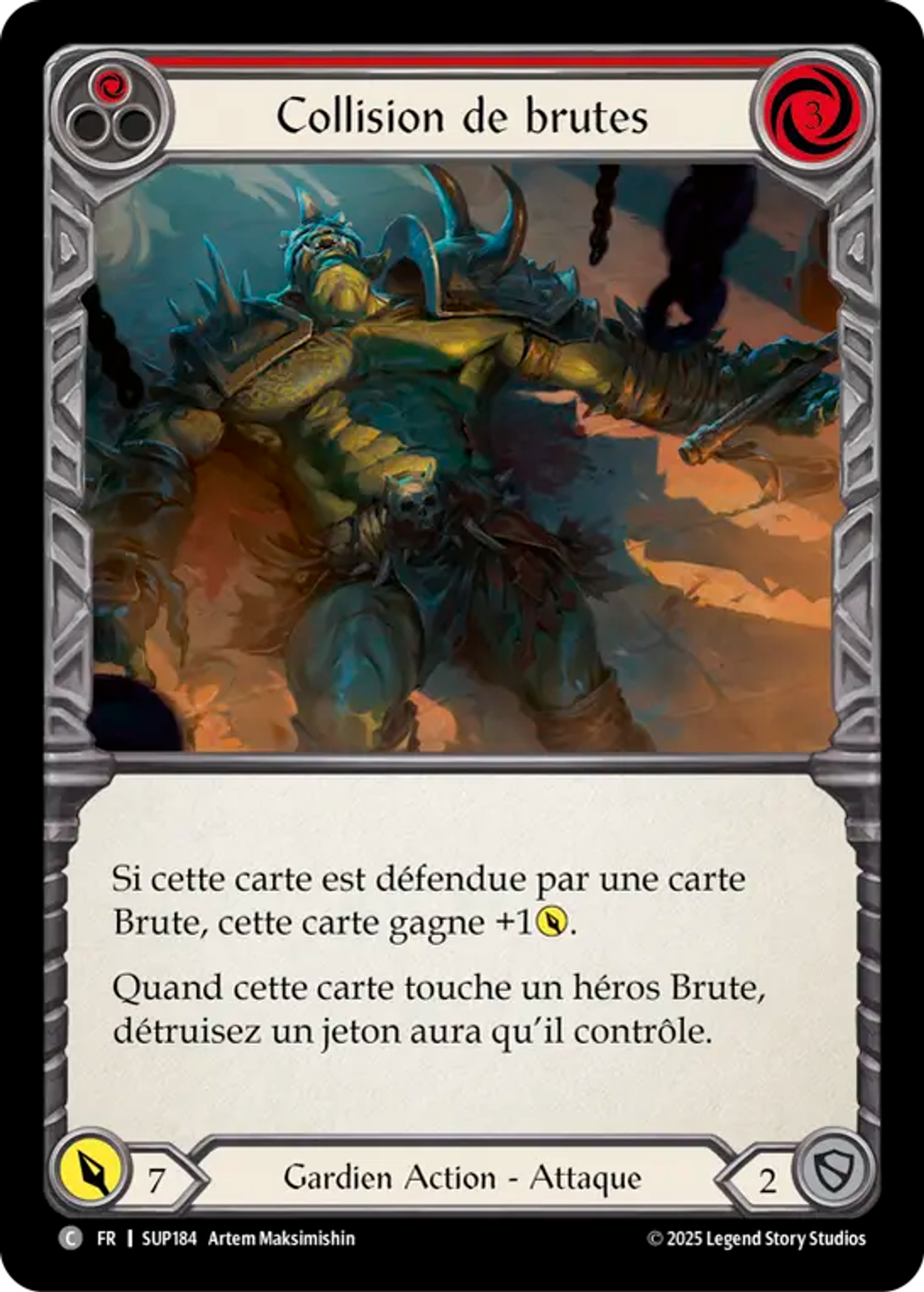 Collision de brutes — Super Slam — Flesh and Blood
