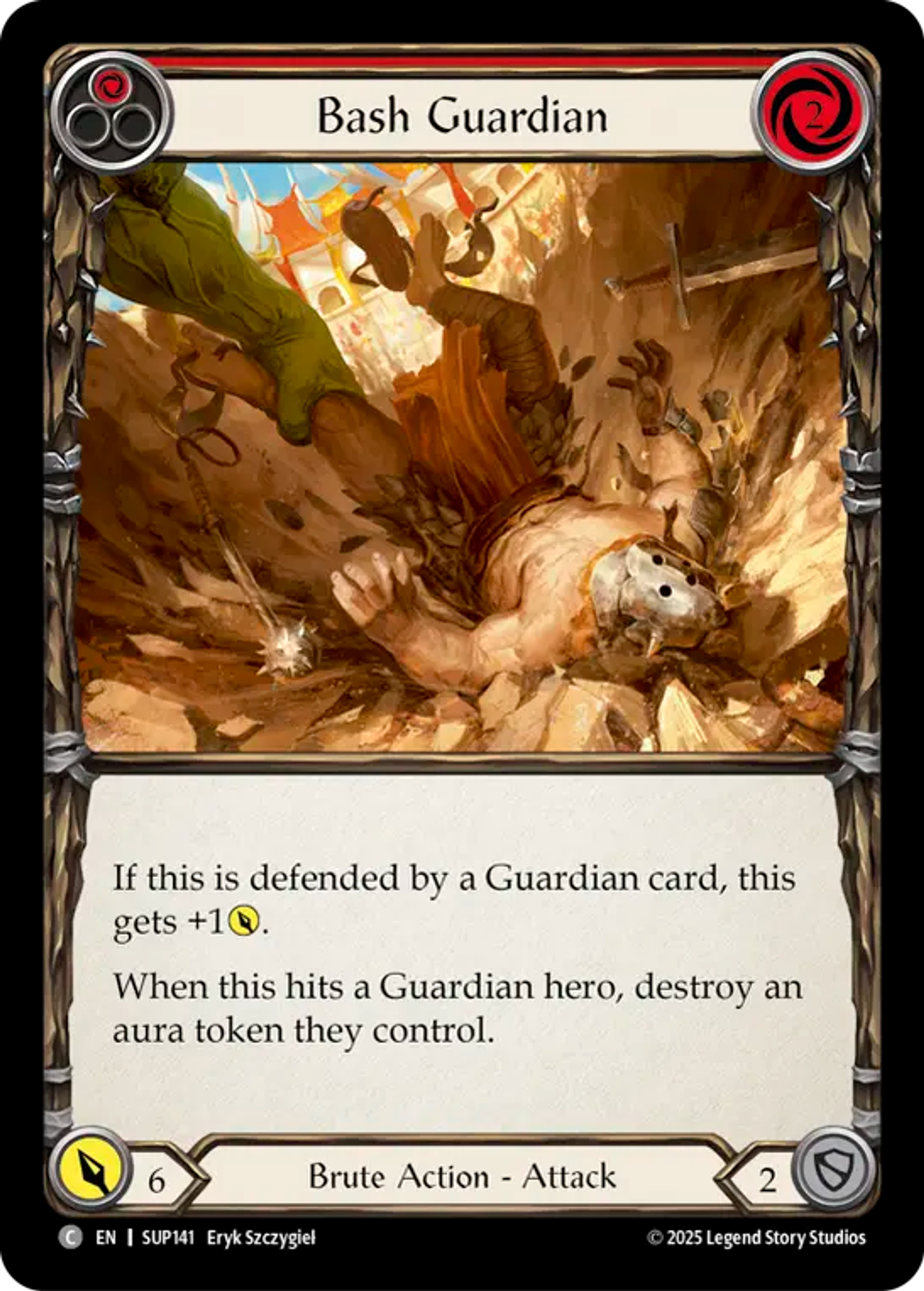Bash Guardian (Red) — Super Slam — Flesh and Blood