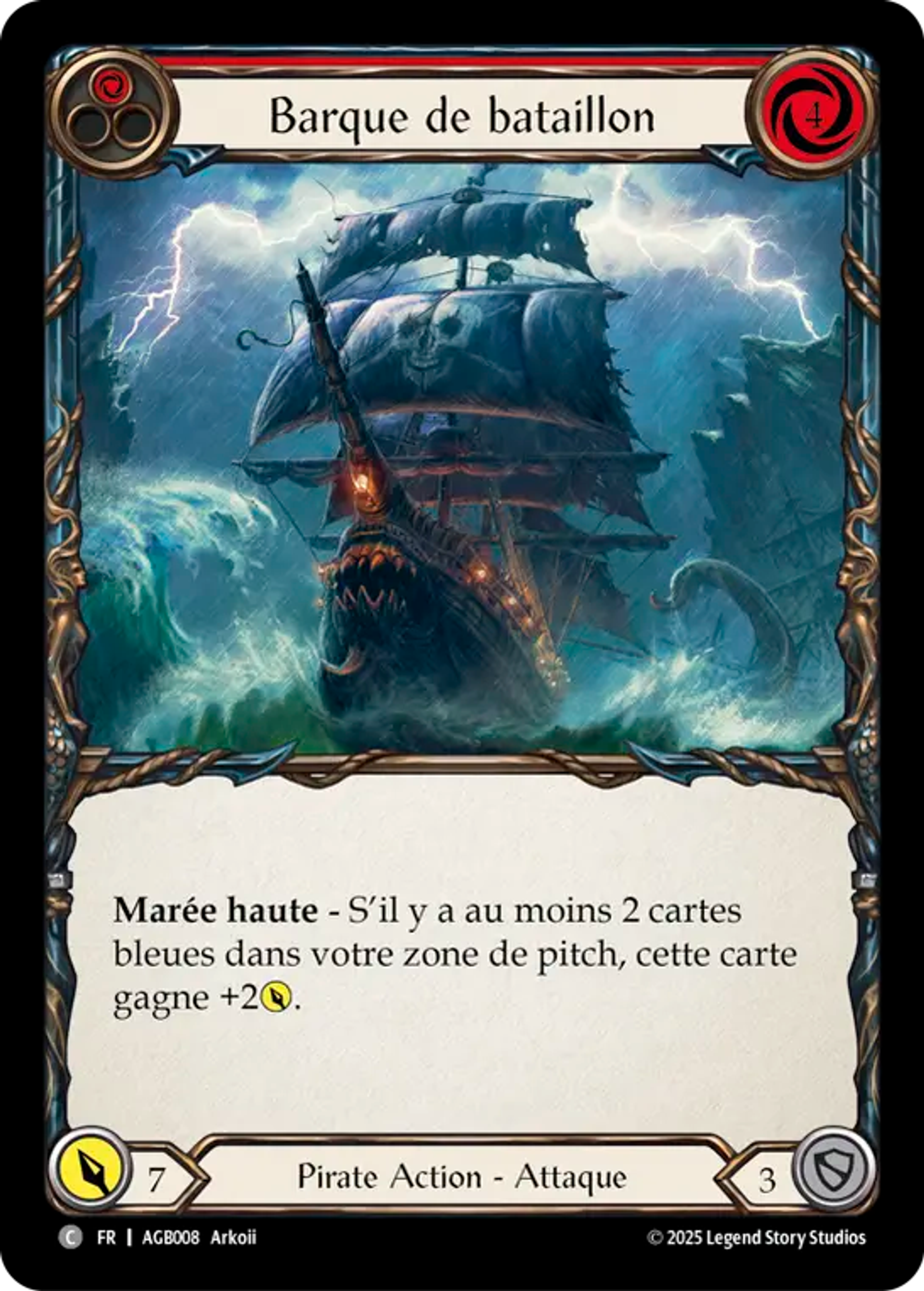 Barque de bataillon — Armory Deck - Gravy Bones — Flesh and Blood