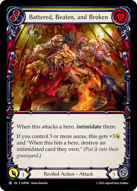 Battered, Beaten, and Broken — Super Slam — Flesh and Blood