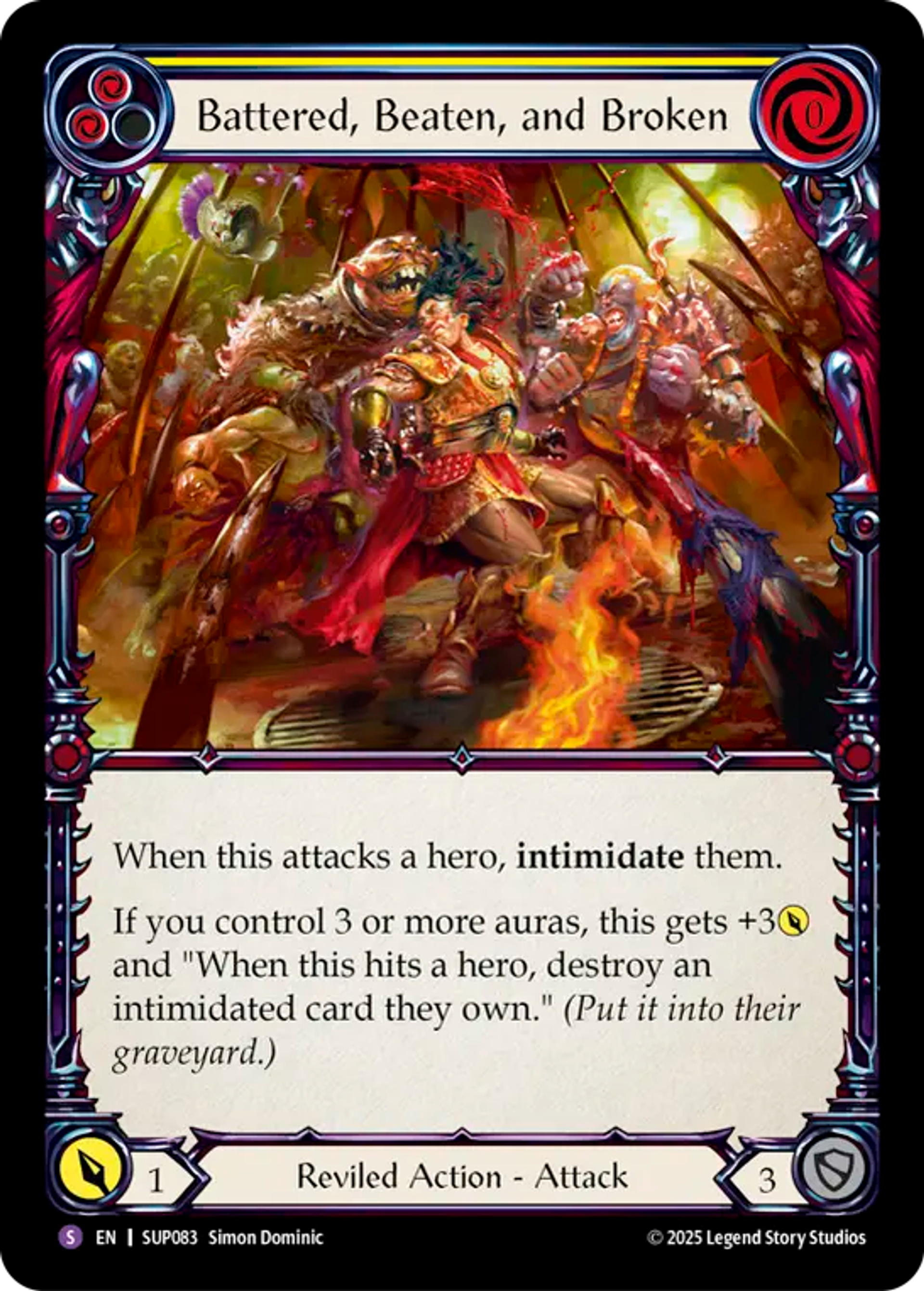 Battered, Beaten, and Broken — Super Slam — Flesh and Blood