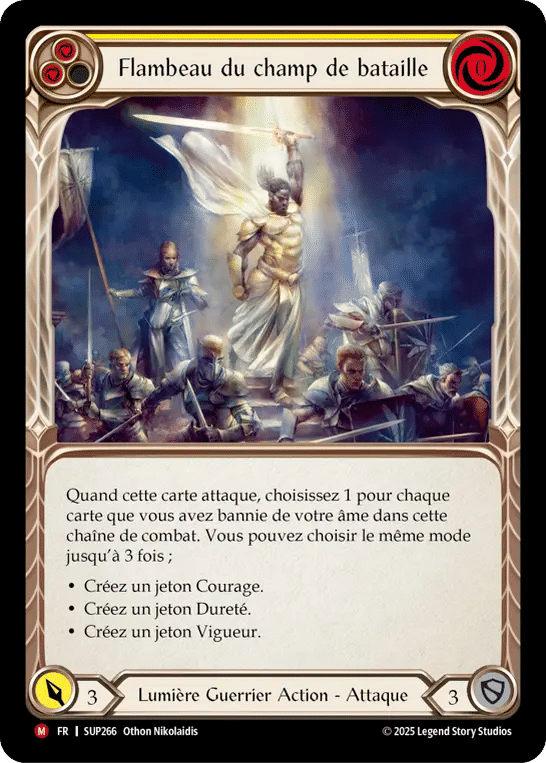 Flambeau du champ de bataille — Super Slam — Flesh and Blood