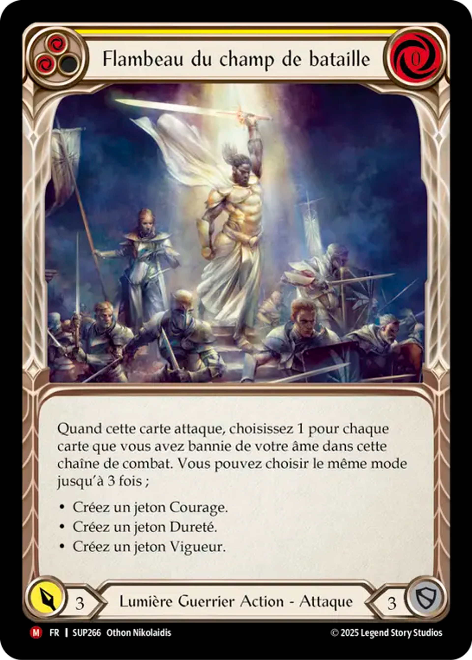 Flambeau du champ de bataille — Super Slam — Flesh and Blood