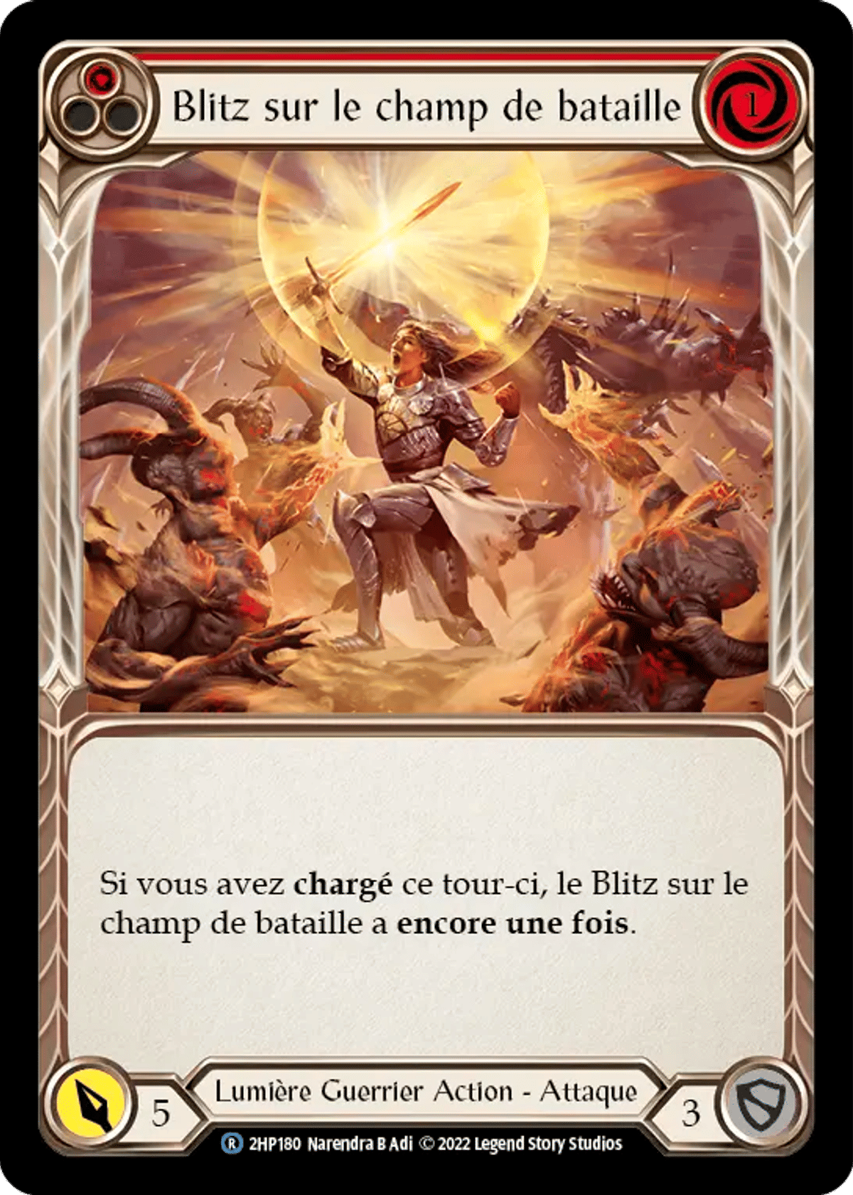 Blitz sur le champ de bataille from History Pack 2 - Black Label - Flesh and Blood