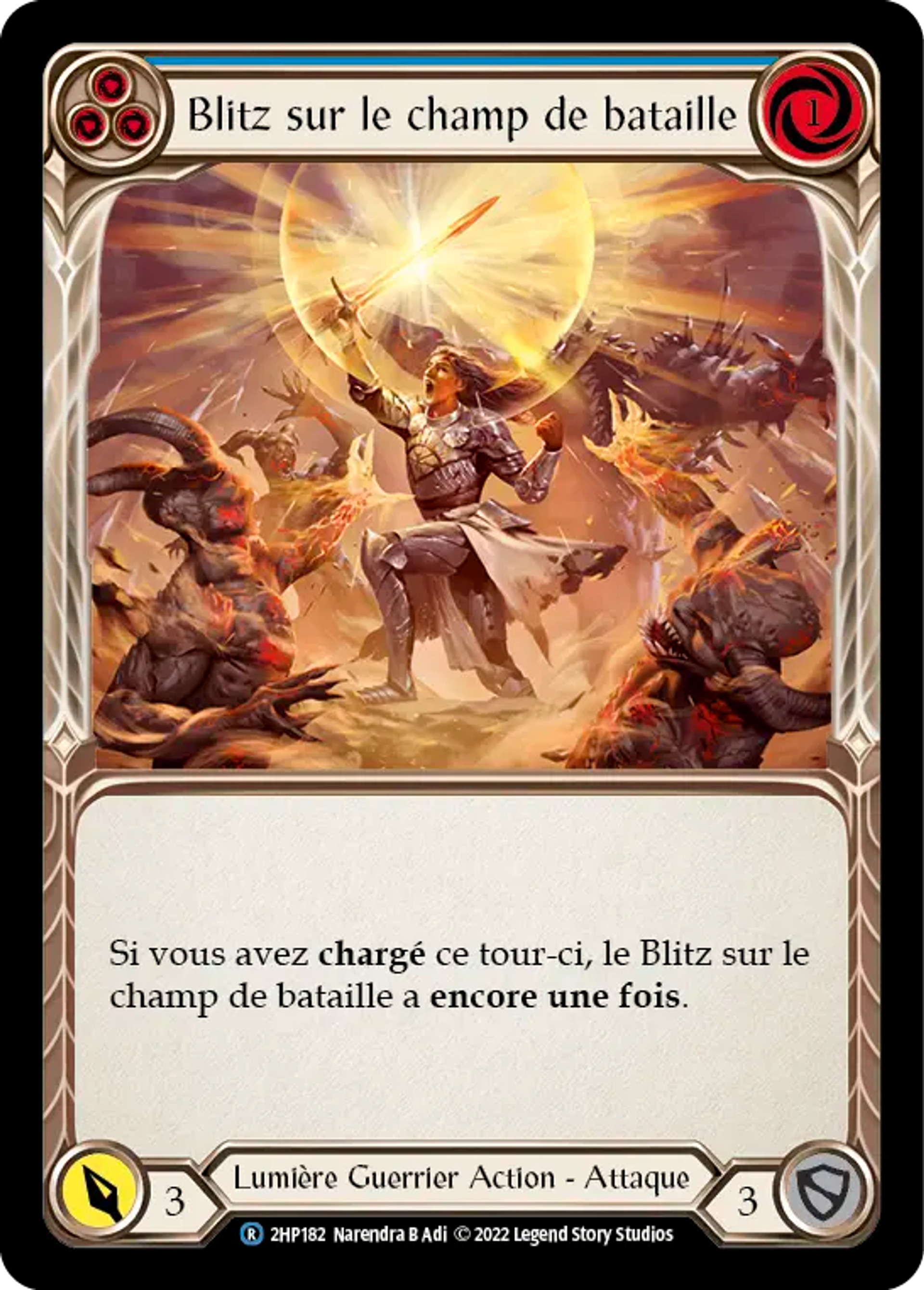 Blitz sur le champ de bataille — History Pack 2 - Black Label — Flesh and Blood