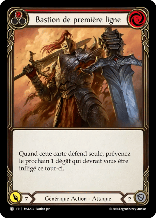 Bastion de première ligne — Part the Mistveil — Flesh and Blood
