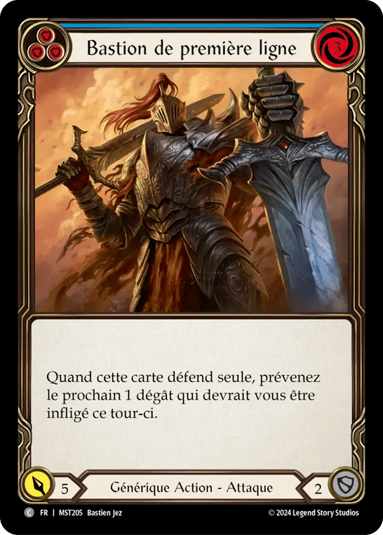 Bastion de première ligne — Part the Mistveil — Flesh and Blood