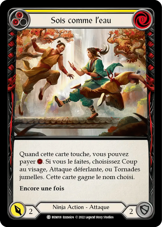Sois comme l’eau — Benji - Blitz Deck — Flesh and Blood
