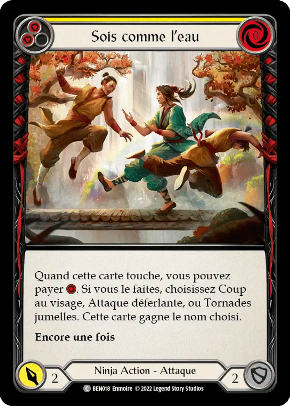 Sois comme l’eau from Benji - Blitz Deck - Flesh and Blood