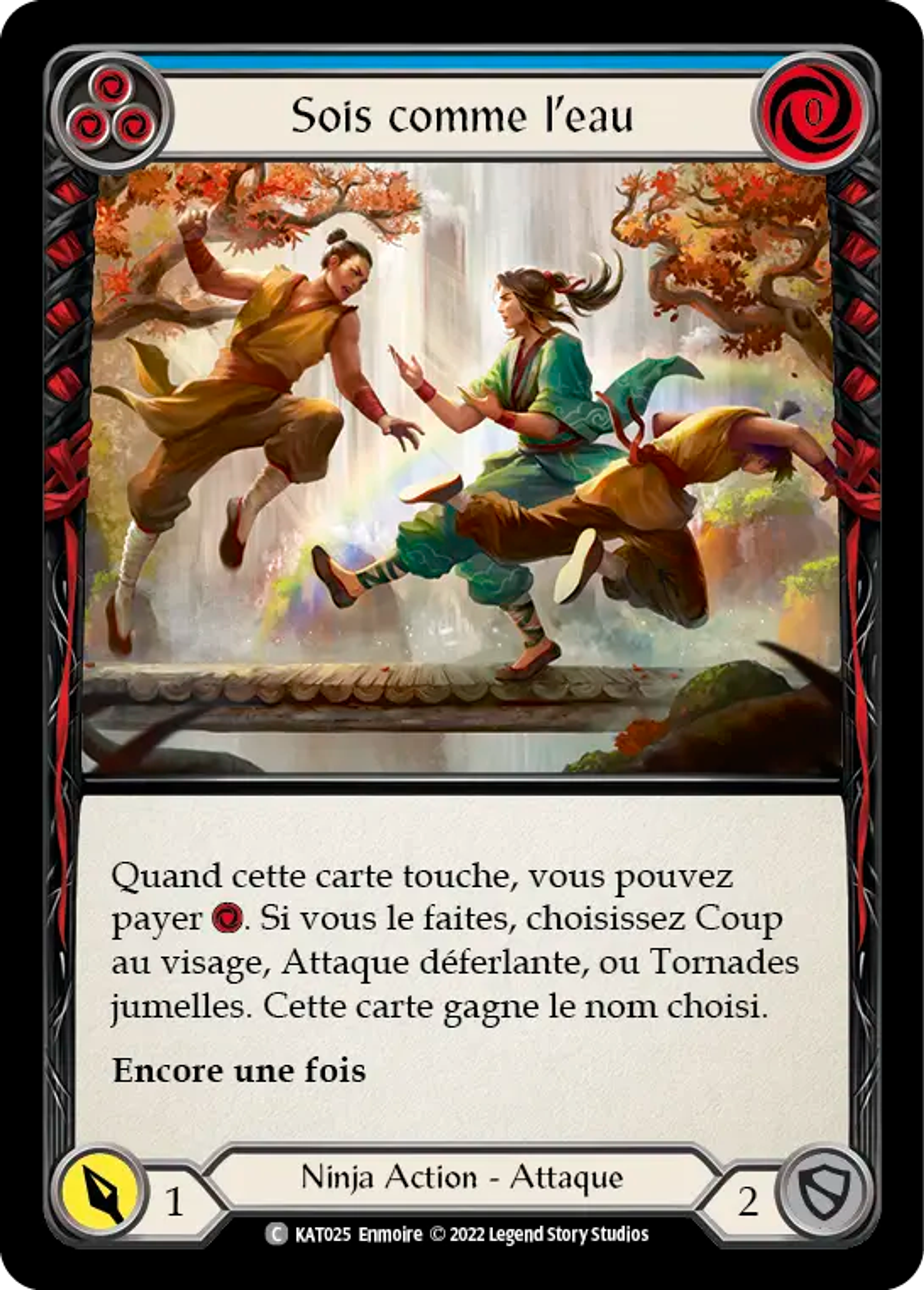 Sois comme l’eau — Katsu - Blitz Deck — Flesh and Blood