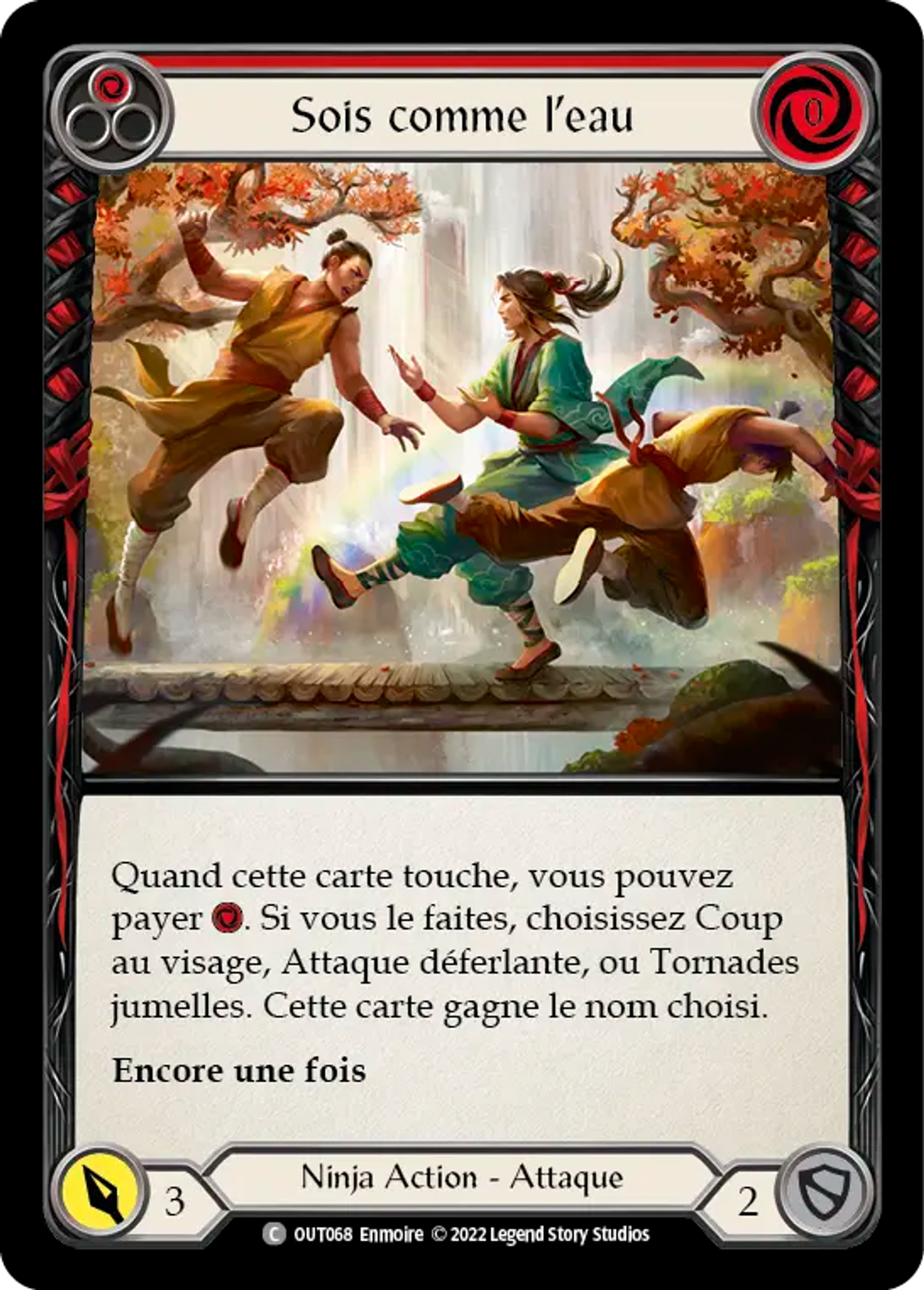 Sois comme l’eau — Outsiders — Flesh and Blood