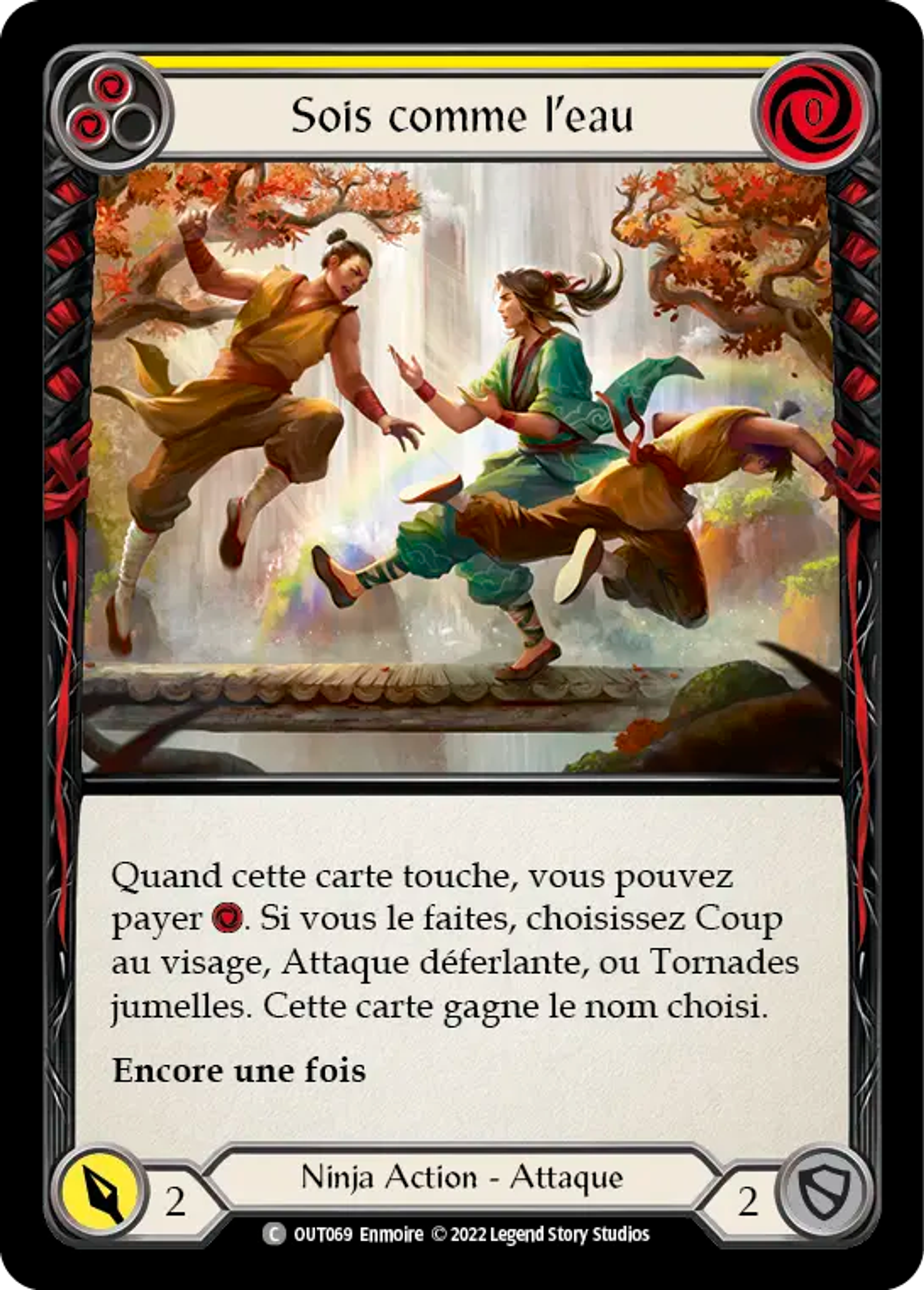 Sois comme l’eau — Outsiders — Flesh and Blood