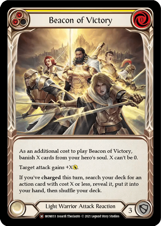 Beacon of Victory — Monarch - Unlimited — Flesh and Blood