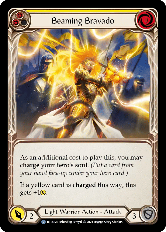 Beaming Bravado (Yellow) — Dusk till Dawn — Flesh and Blood