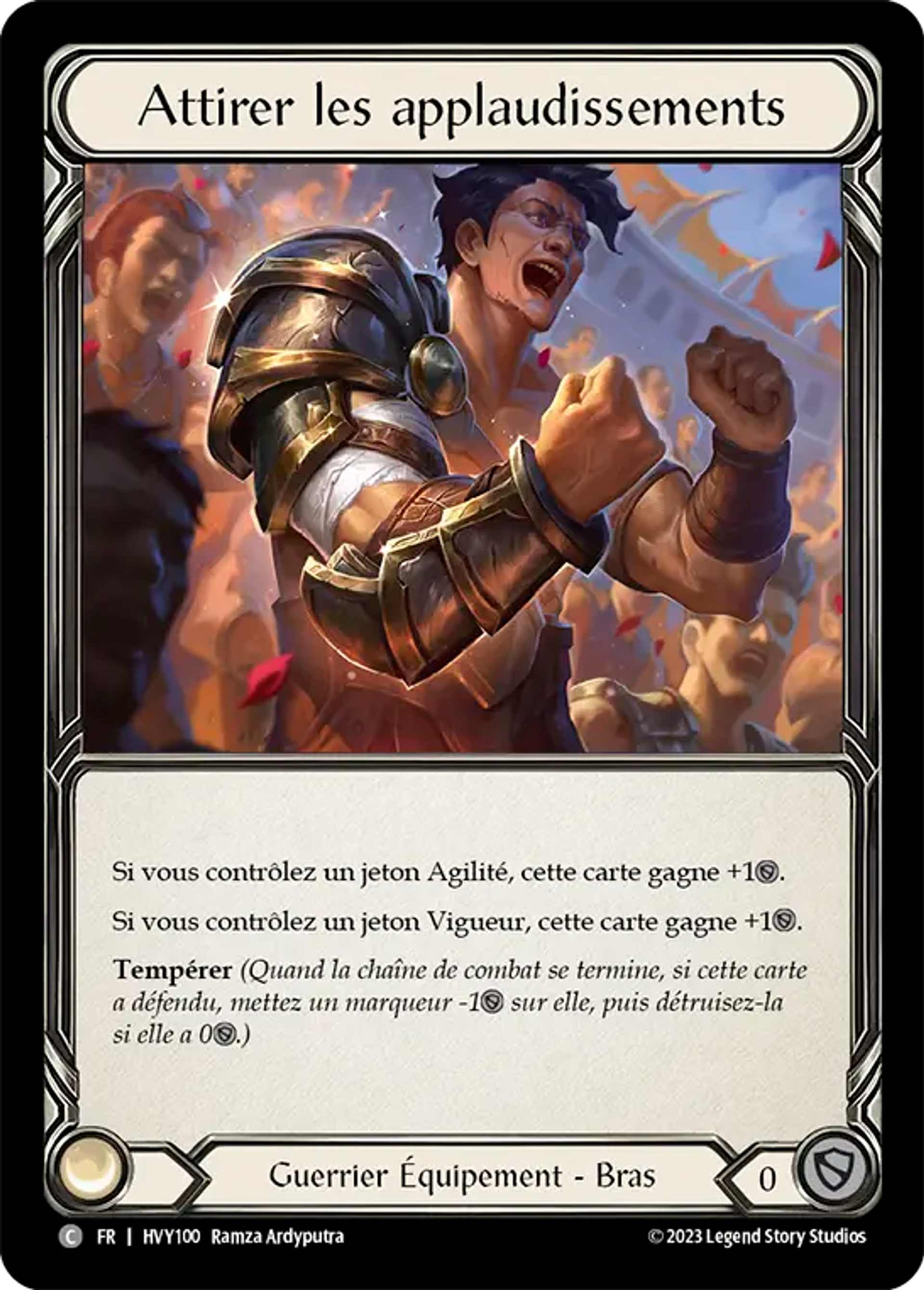 Attirer les applaudissements — Heavy Hitters — Flesh and Blood