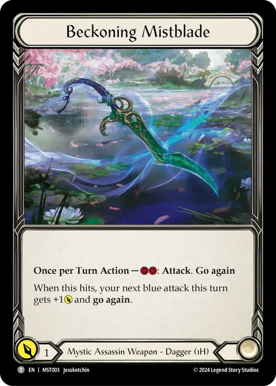 Beckoning Mistblade — Part the Mistveil — Flesh and Blood