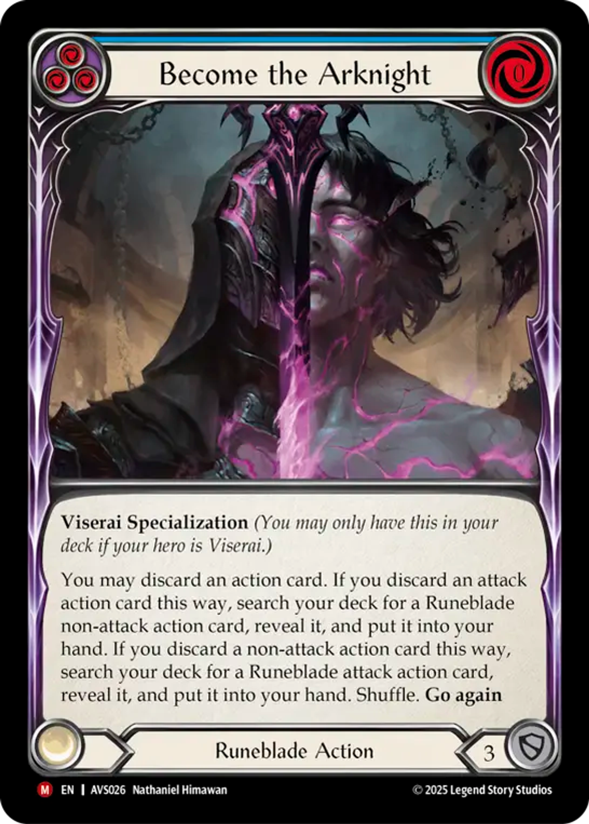 Become the Arknight — Armory Deck Legends - Viserai, Rune Blood — Flesh and Blood