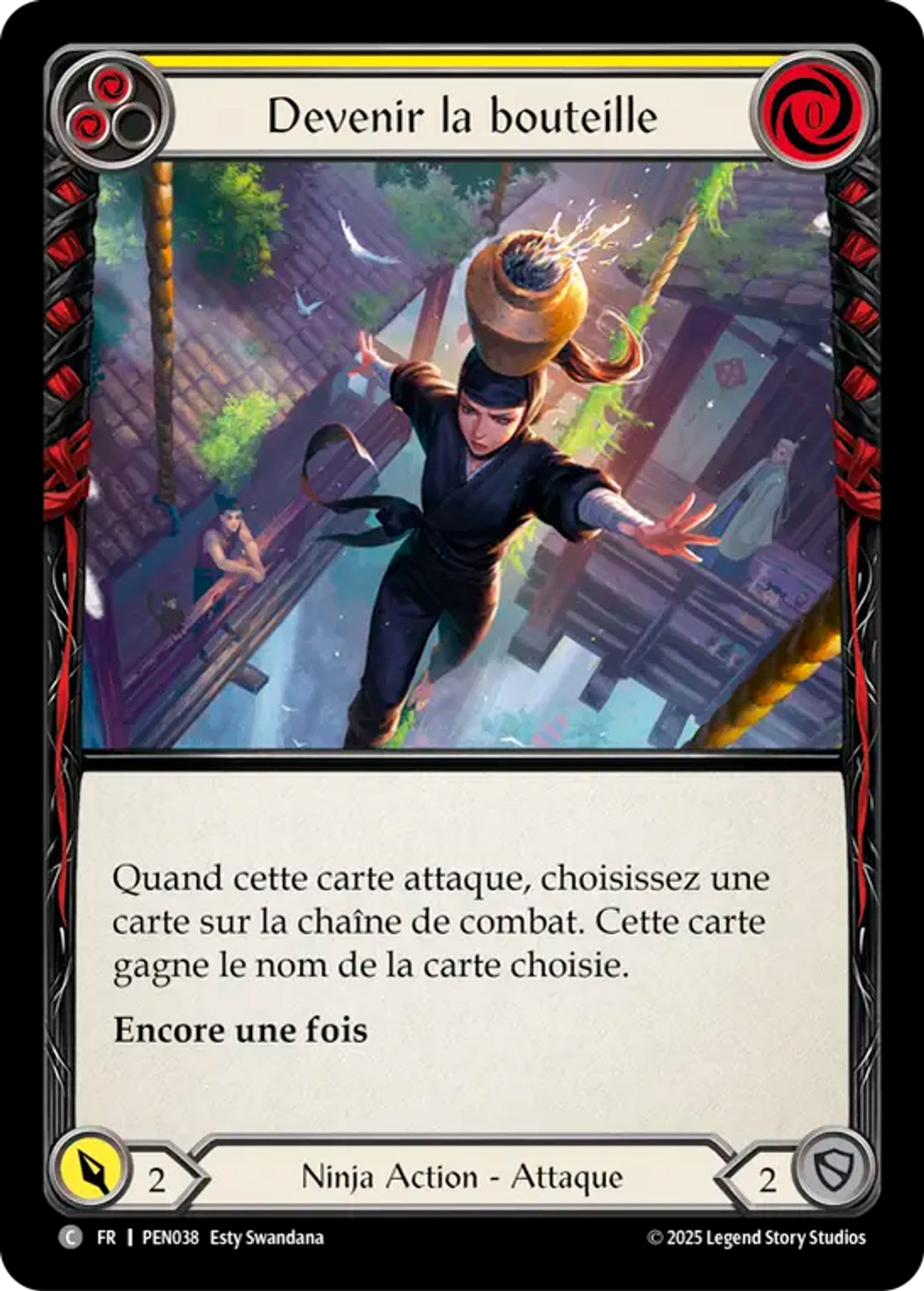 Devenir la bouteille — Compendium of Rathe — Flesh and Blood