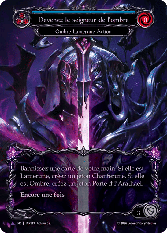 Become the Shadow Lord — Usurp the Shadow Throne — Flesh and Blood