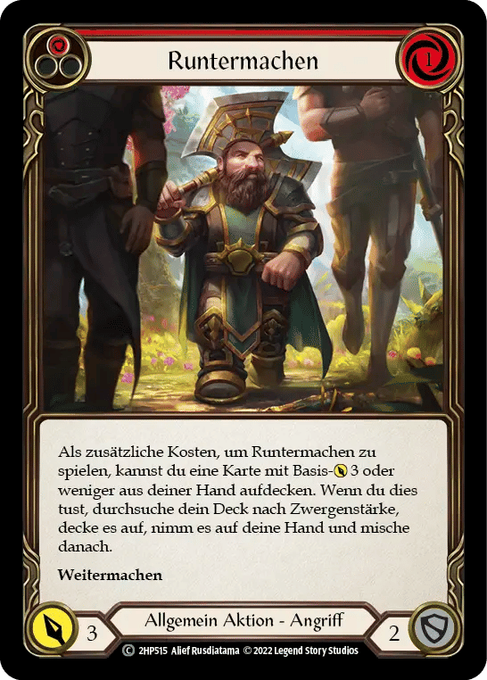 Belittle (Red) — History Pack 2 - Black Label — Flesh and Blood