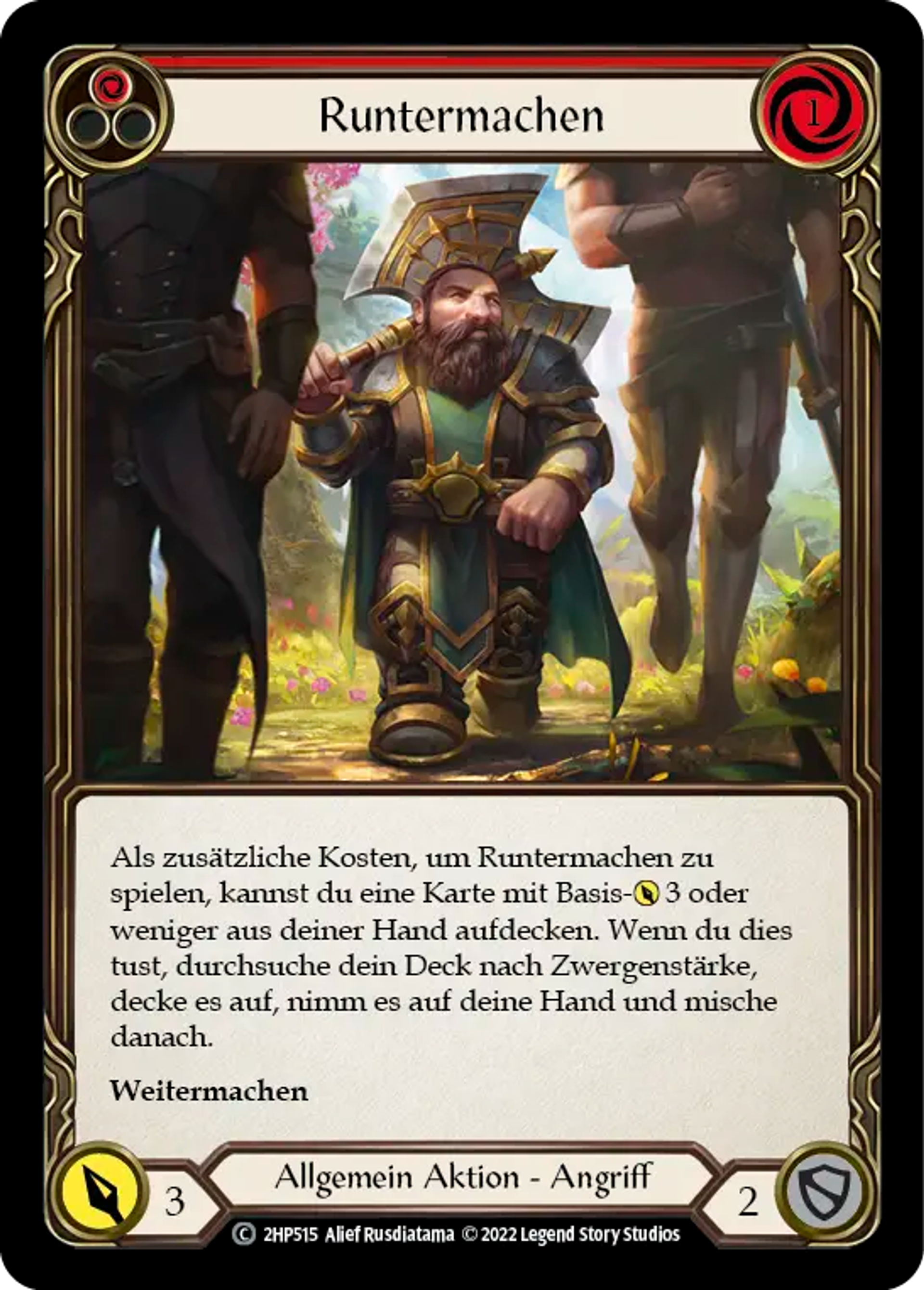 Belittle (Red) — History Pack 2 - Black Label — Flesh and Blood