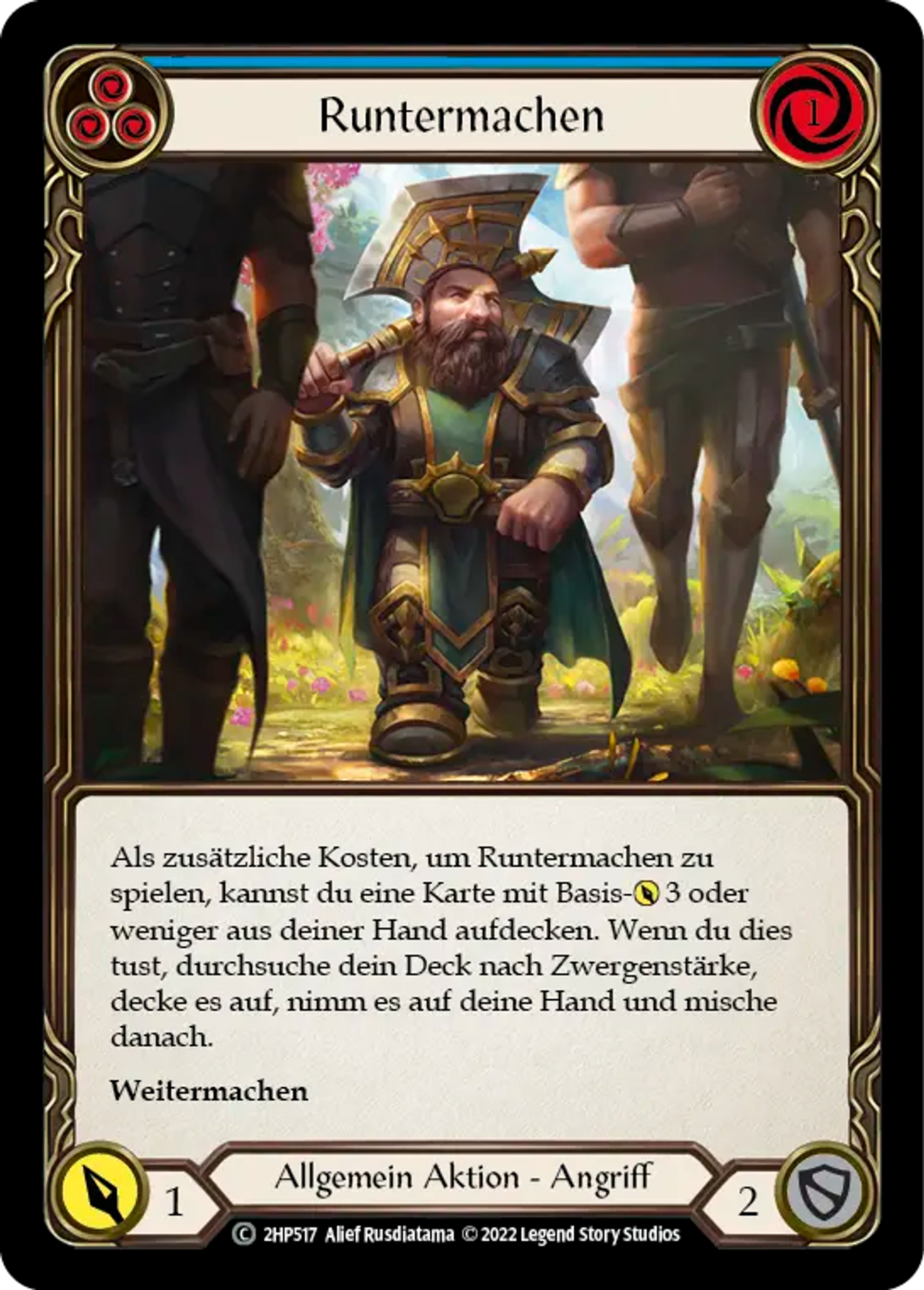 Belittle (Blue) — History Pack 2 - Black Label — Flesh and Blood
