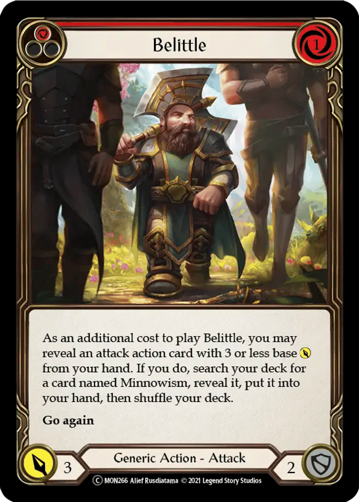 Belittle (Red) from Monarch - Unlimited - Flesh and Blood