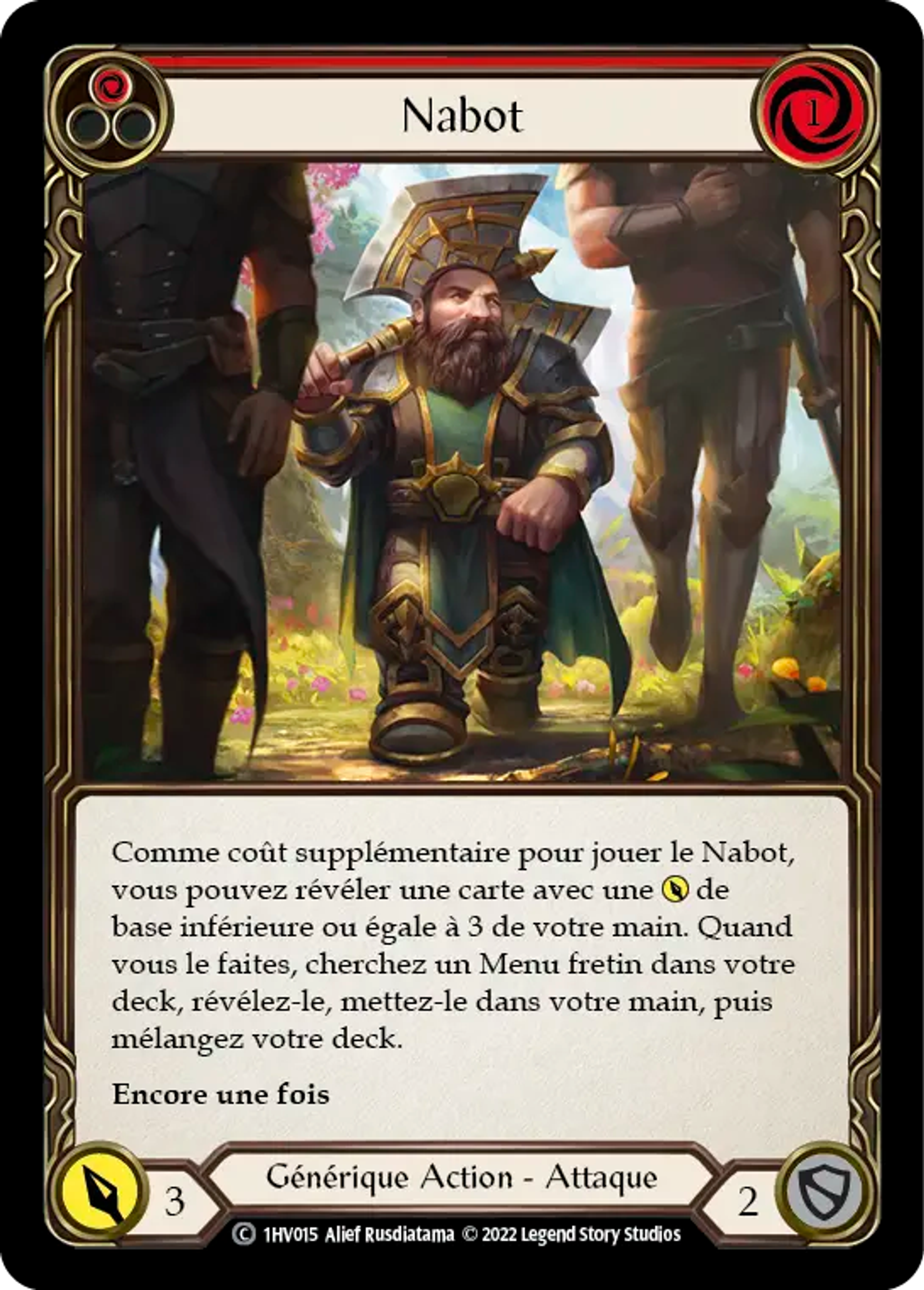 Nabot — Viserai - Blitz Deck — Flesh and Blood