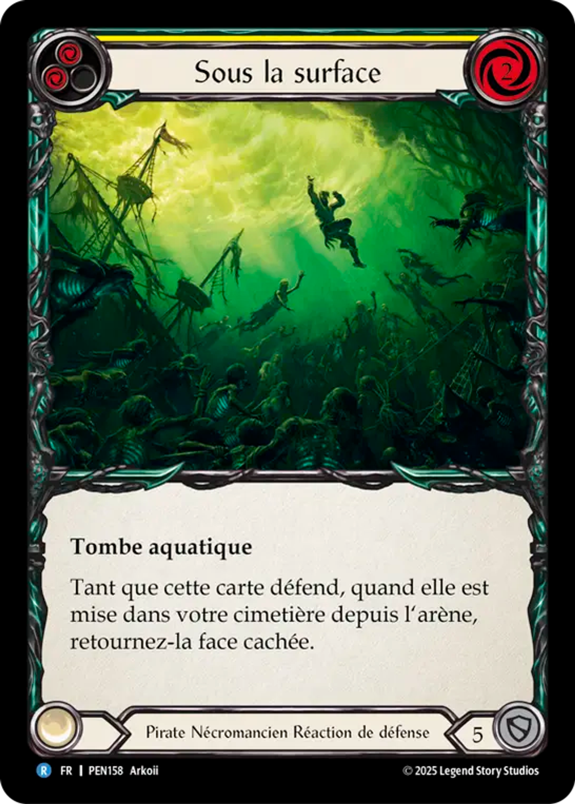 Beneath the Surface (Yellow) — Compendium of Rathe — Flesh and Blood