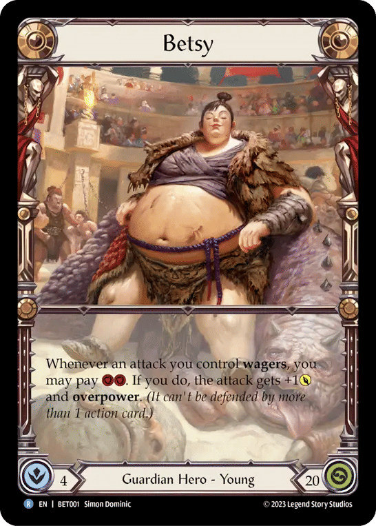 Betsy — Betsy - Heavy Hitters Blitz Deck — Flesh and Blood