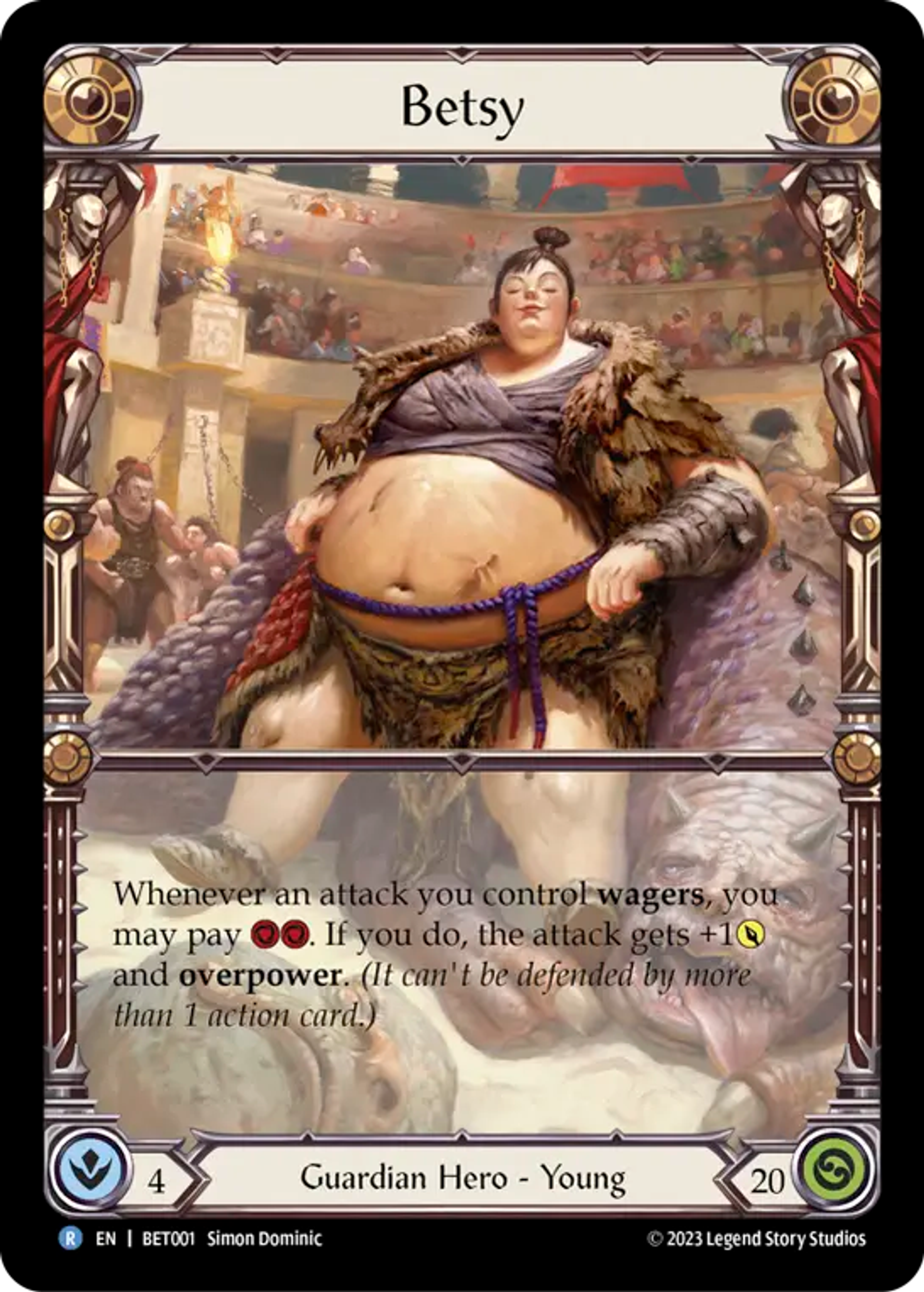 Betsy — Betsy - Heavy Hitters Blitz Deck — Flesh and Blood