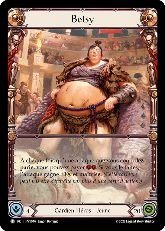 Betsy — Heavy Hitters — Flesh and Blood