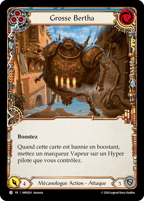 Grosse Bertha — Armory Deck - Maxx 'The Hype' Nitro — Flesh and Blood