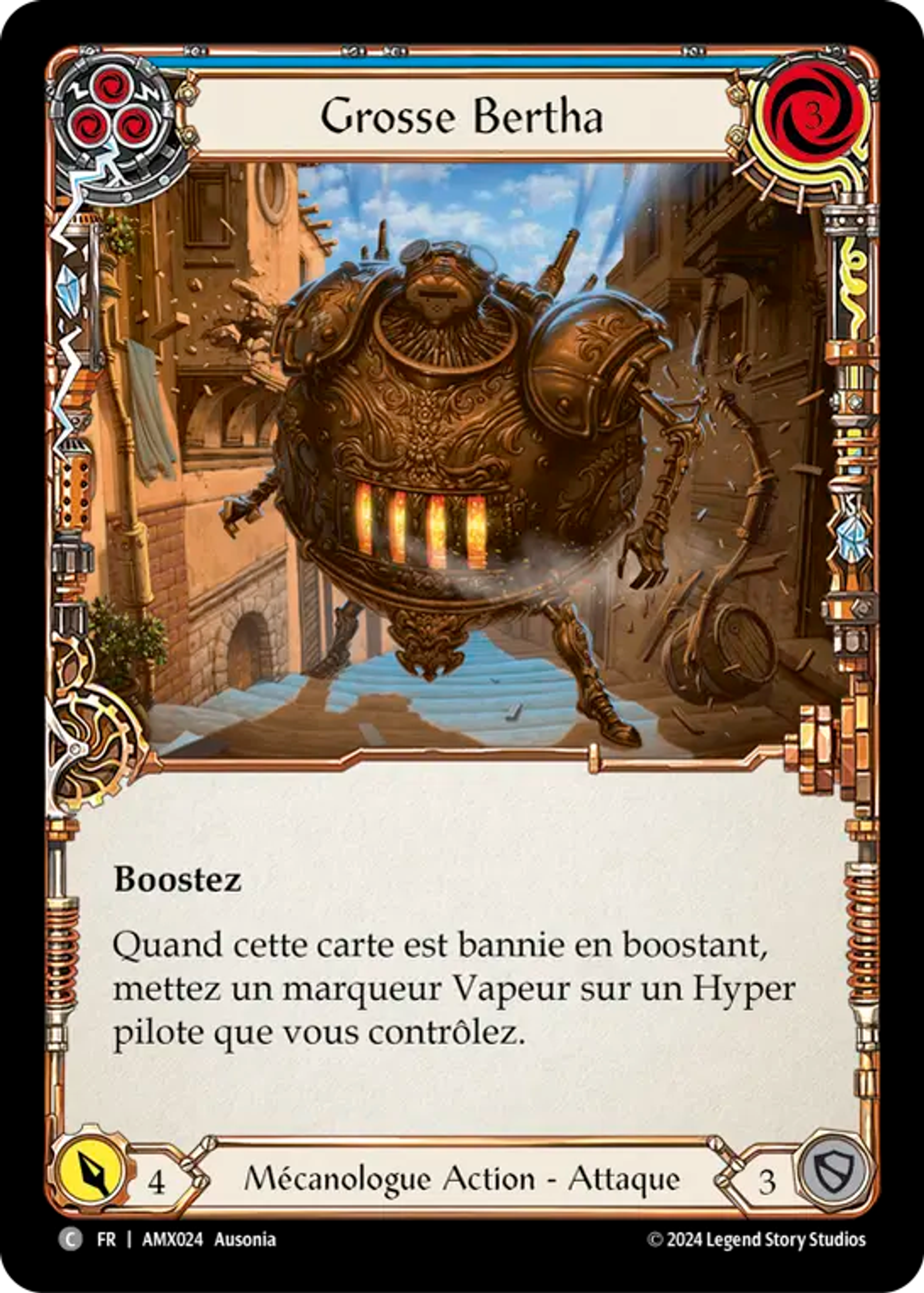 Grosse Bertha — Armory Deck - Maxx 'The Hype' Nitro — Flesh and Blood