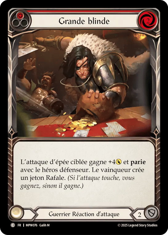 Grande blinde — Mastery Pack Warrior — Flesh and Blood