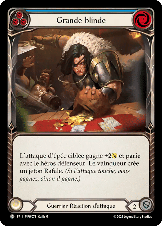 Grande blinde — Mastery Pack Warrior — Flesh and Blood