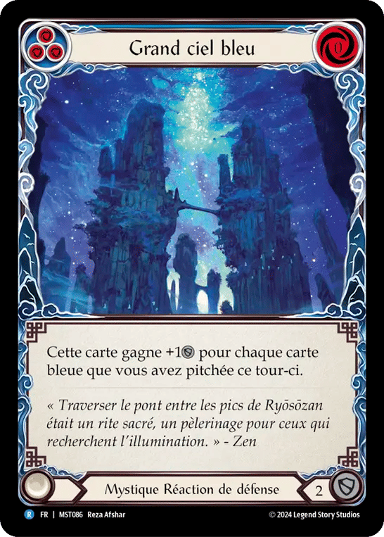 Grand ciel bleu — Part the Mistveil — Flesh and Blood