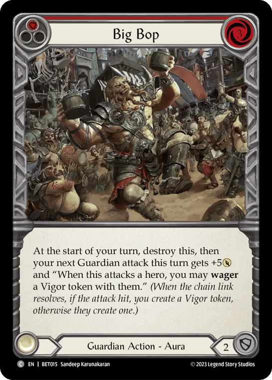 Big Bop (Red) — Betsy - Heavy Hitters Blitz Deck — Flesh and Blood