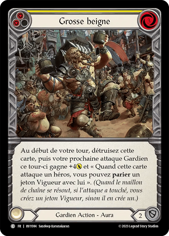 Grosse beigne — Heavy Hitters — Flesh and Blood