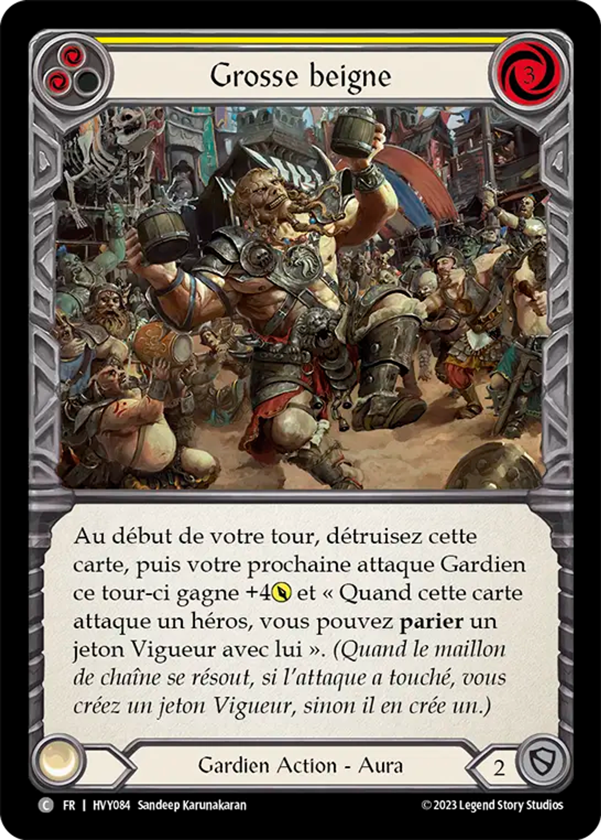 Grosse beigne — Heavy Hitters — Flesh and Blood