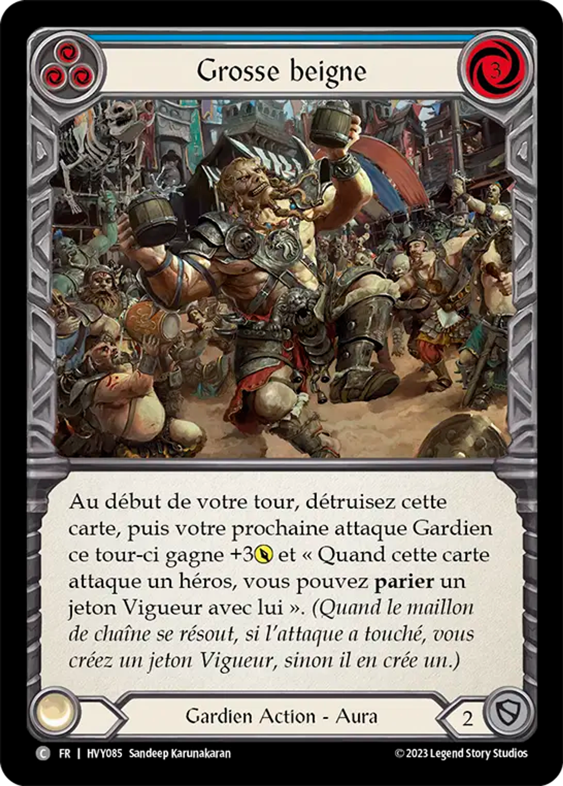Grosse beigne — Heavy Hitters — Flesh and Blood