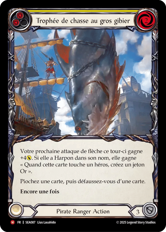 Trophée de chasse au gros gibier — High Seas — Flesh and Blood